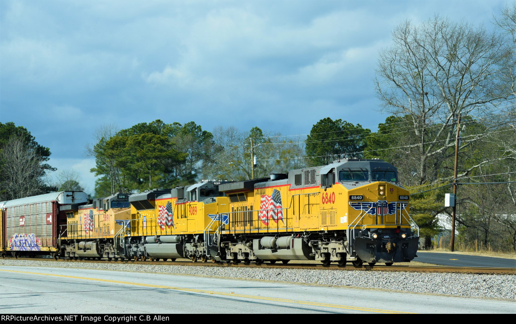 Eastbound Rack Train